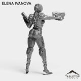Tabletop Terrain Miniature Elena Ivanova - Division Ex