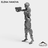 Tabletop Terrain Miniature Elena Ivanova - Division Ex