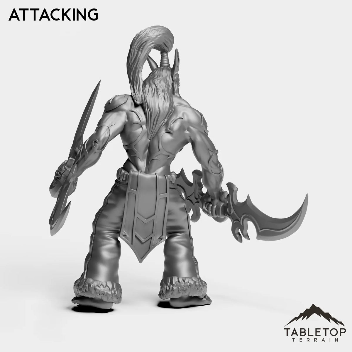 Tabletop Terrain Miniature Elf Demon Hunter