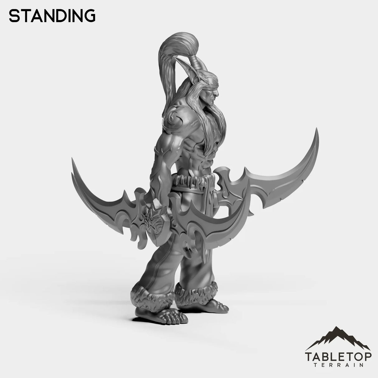 Tabletop Terrain Miniature Elf Demon Hunter
