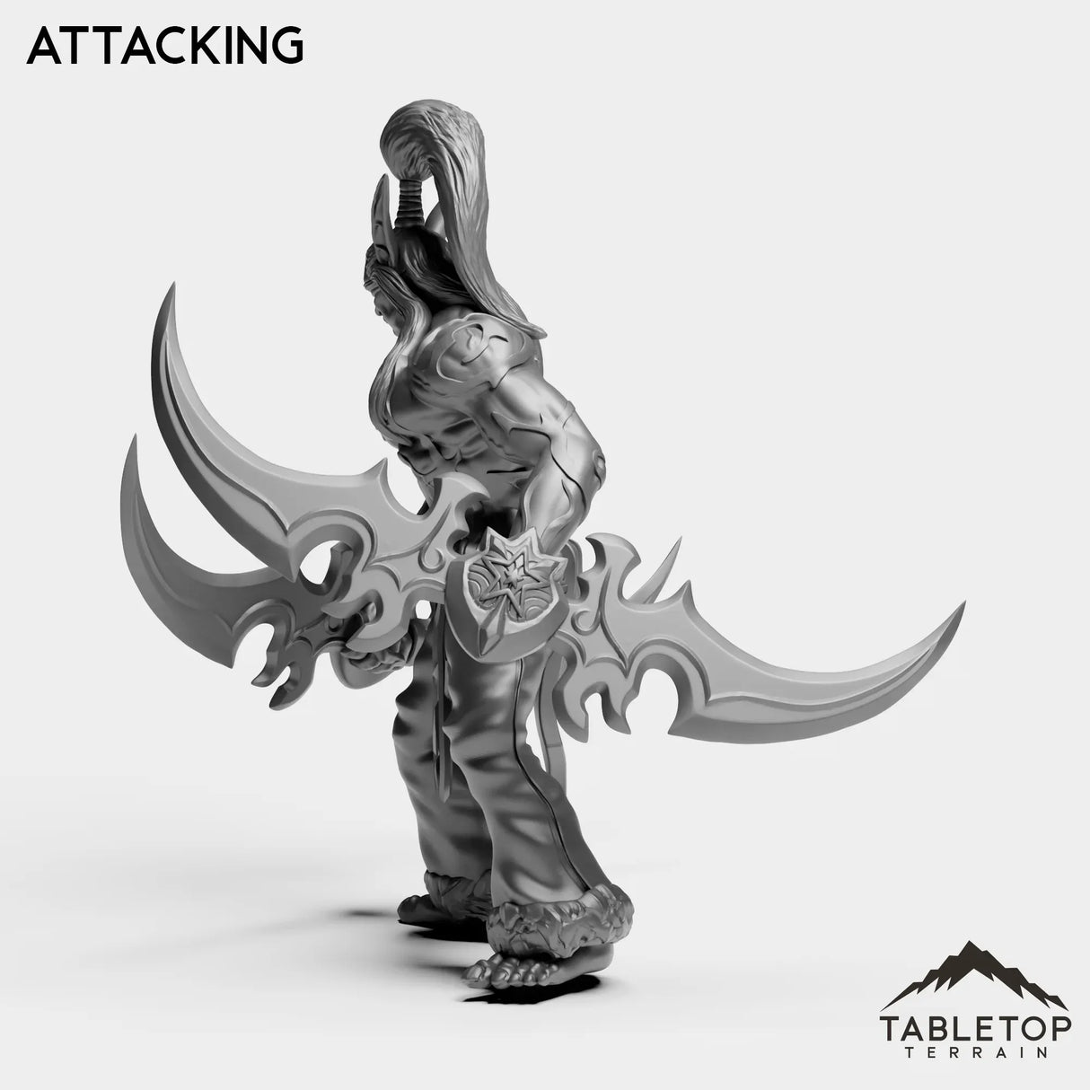 Tabletop Terrain Miniature Elf Demon Hunter