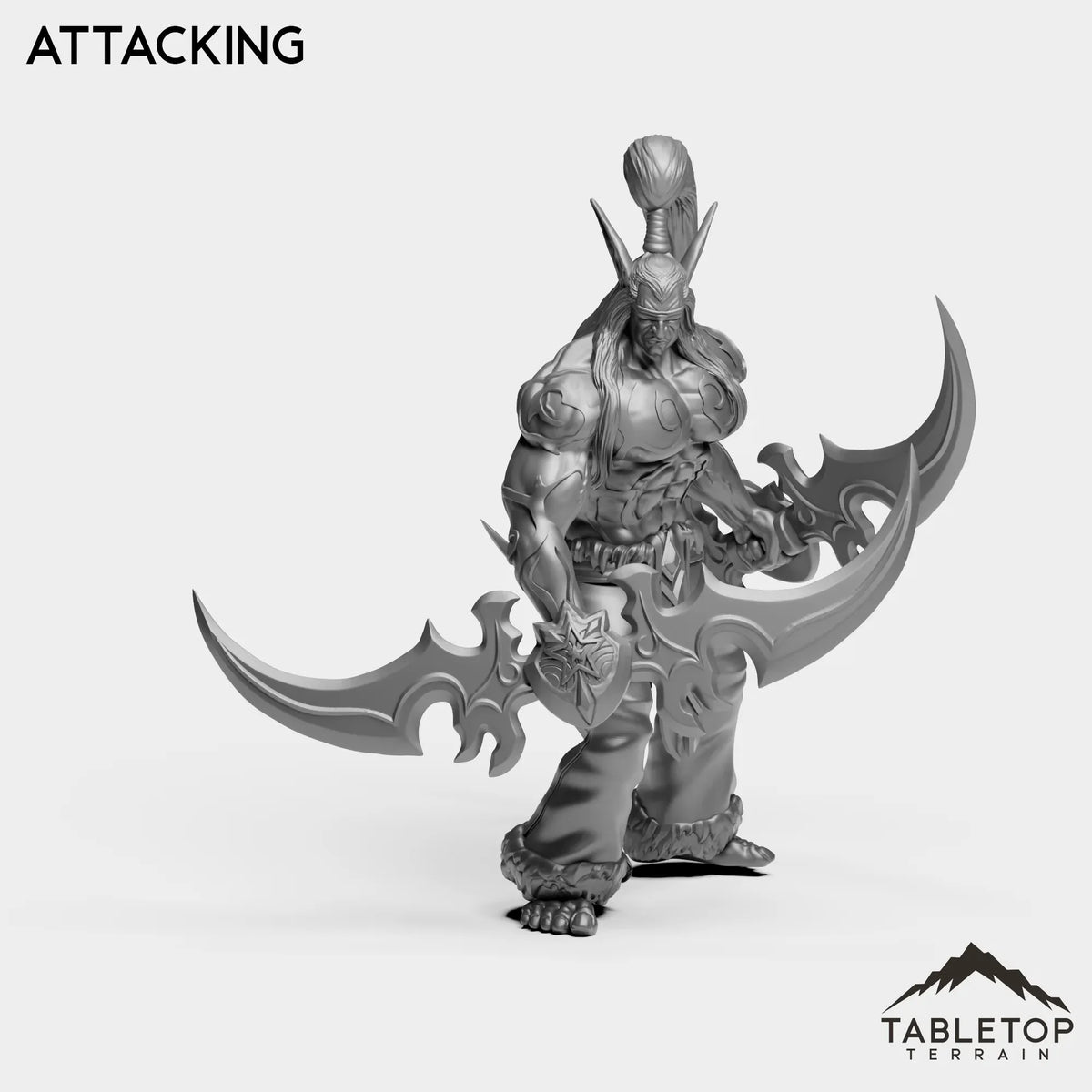 Tabletop Terrain Miniature Elf Demon Hunter
