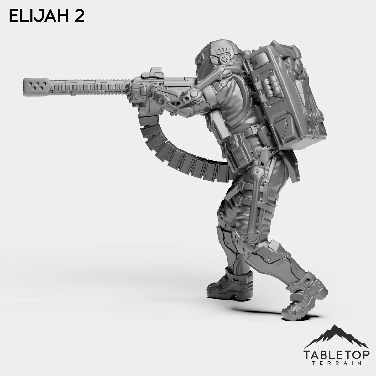 Tabletop Terrain Miniature Elijah - Black Stone Commandos