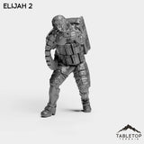Tabletop Terrain Miniature Elijah - Black Stone Commandos