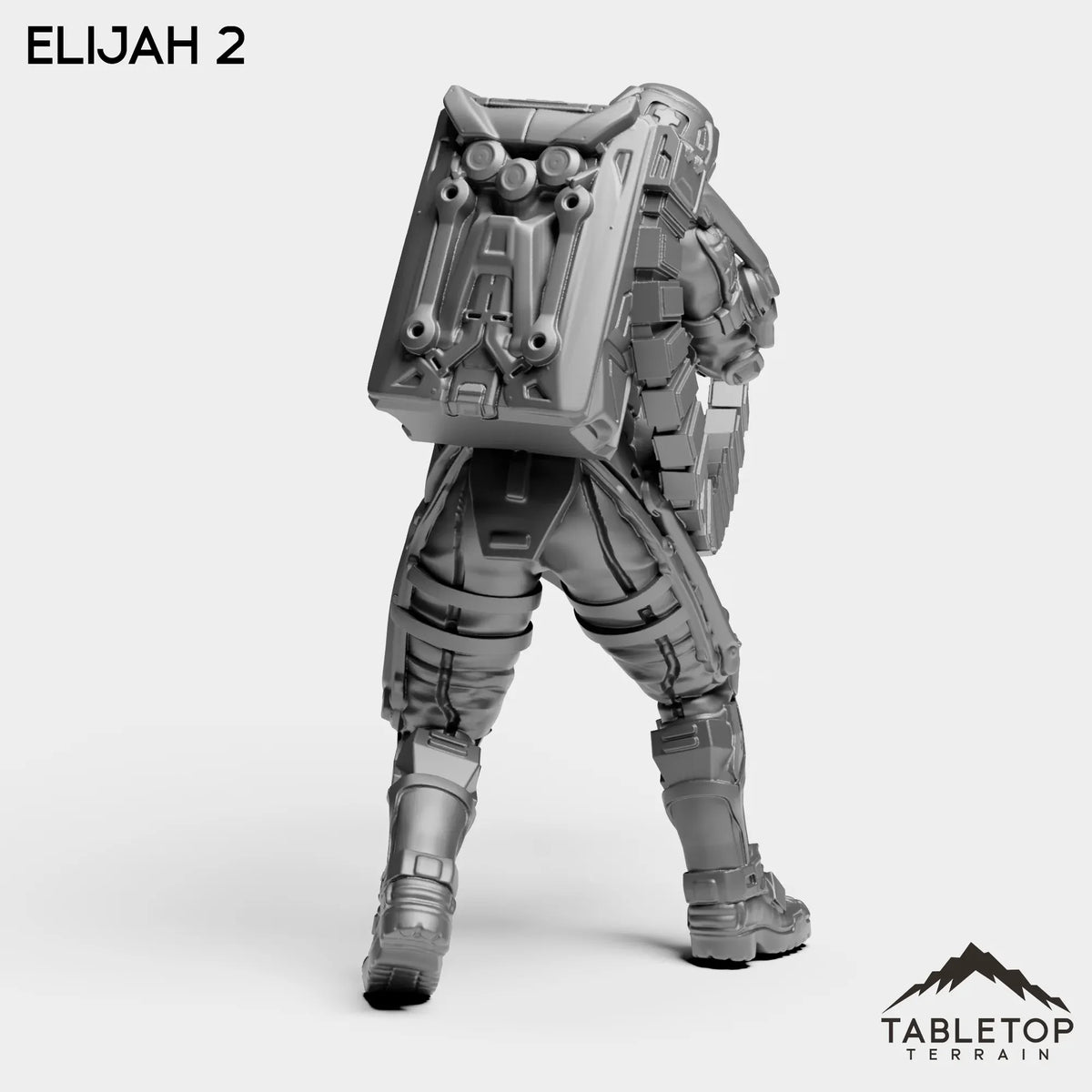Tabletop Terrain Miniature Elijah - Black Stone Commandos