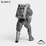 Tabletop Terrain Miniature Elijah - Black Stone Commandos