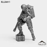 Tabletop Terrain Miniature Elijah - Black Stone Commandos