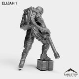 Tabletop Terrain Miniature Elijah - Black Stone Commandos