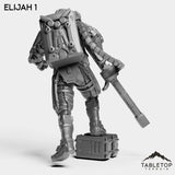 Tabletop Terrain Miniature Elijah - Black Stone Commandos