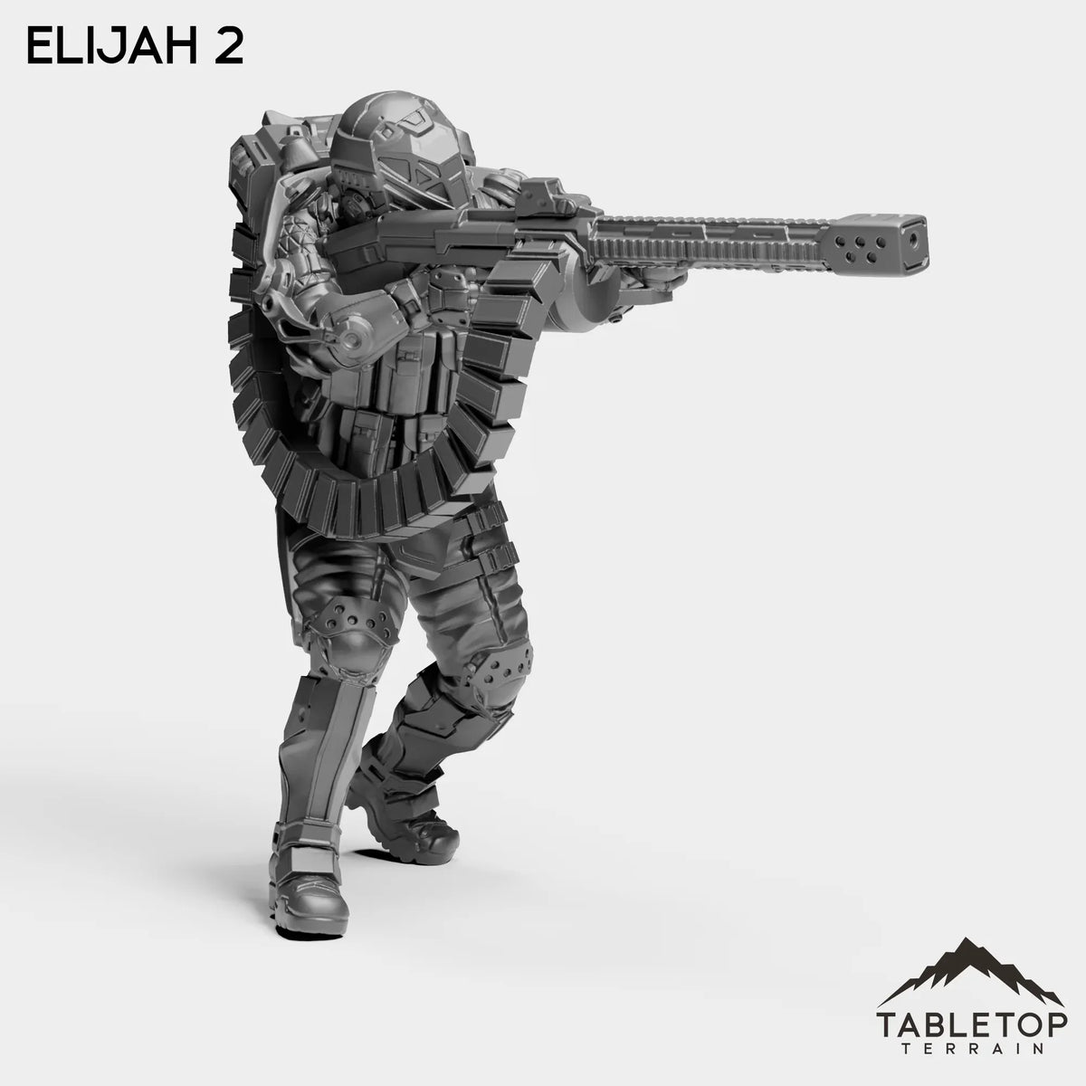 Tabletop Terrain Miniature Elijah - Black Stone Commandos