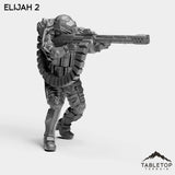 Tabletop Terrain Miniature Elijah - Black Stone Commandos