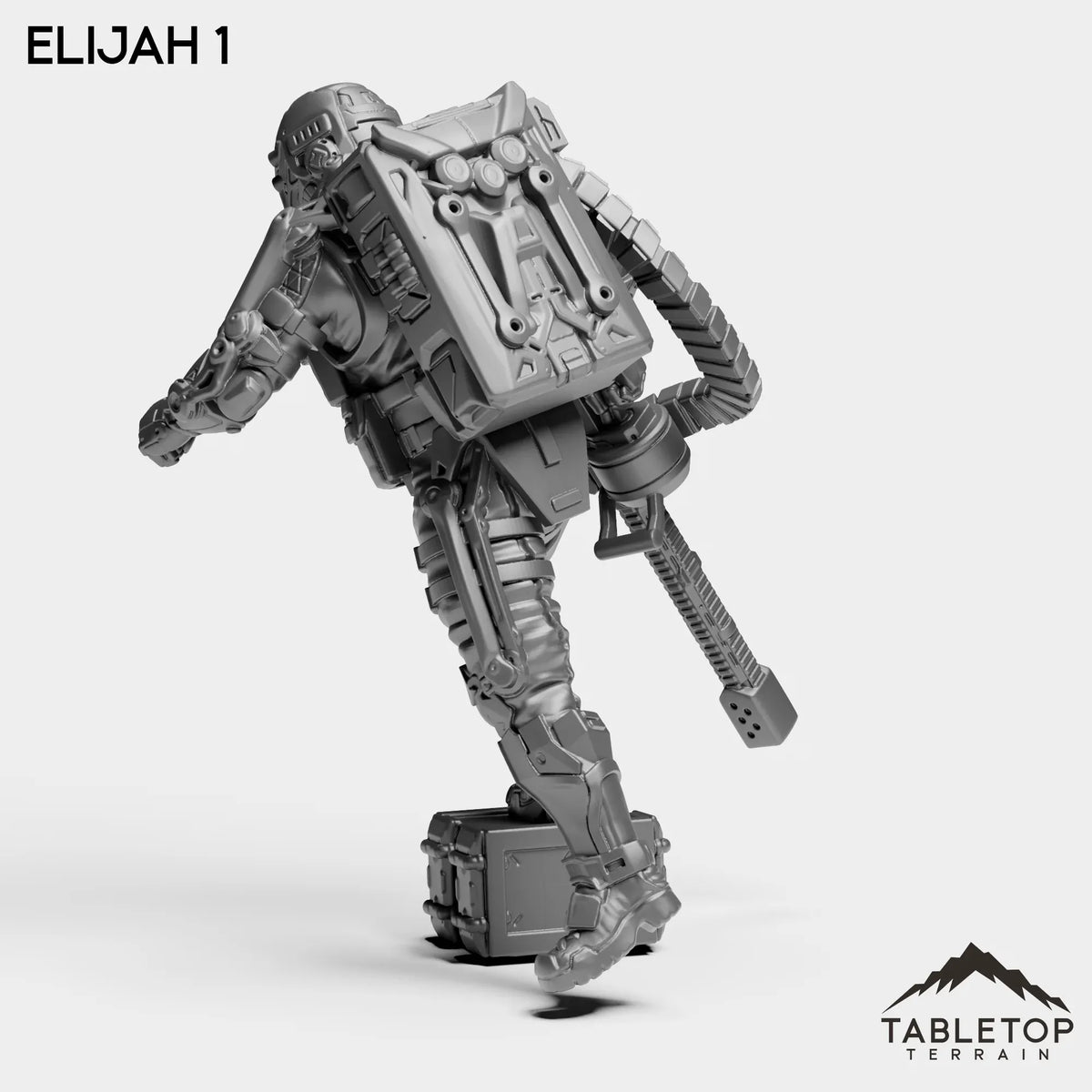 Tabletop Terrain Miniature Elijah - Black Stone Commandos