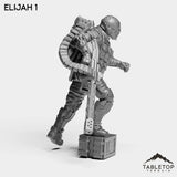 Tabletop Terrain Miniature Elijah - Black Stone Commandos