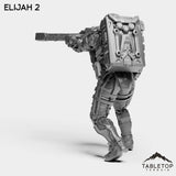 Tabletop Terrain Miniature Elijah - Black Stone Commandos