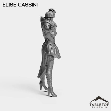 Tabletop Terrain Miniature Elise Cassini - Division Ex