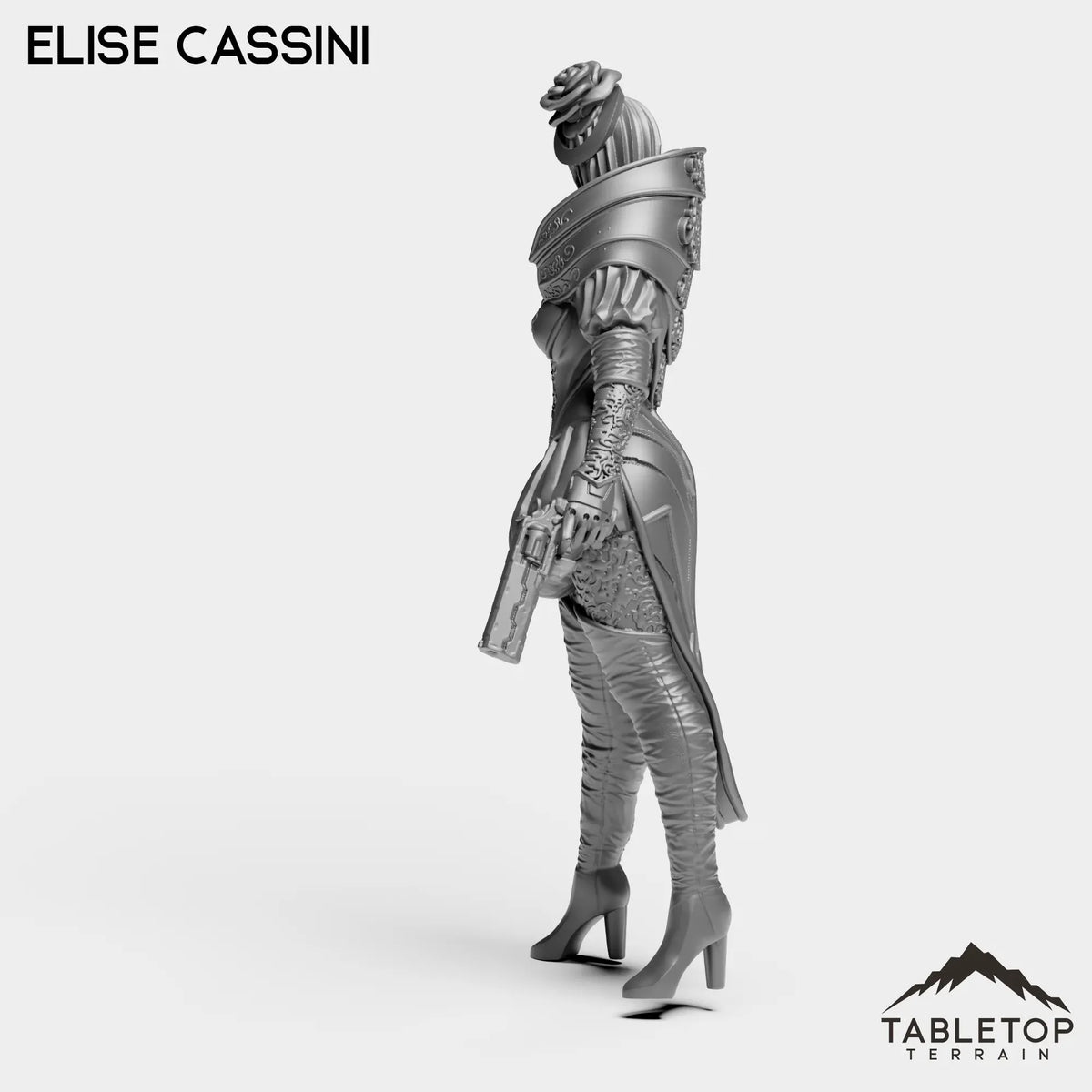 Tabletop Terrain Miniature Elise Cassini - Division Ex