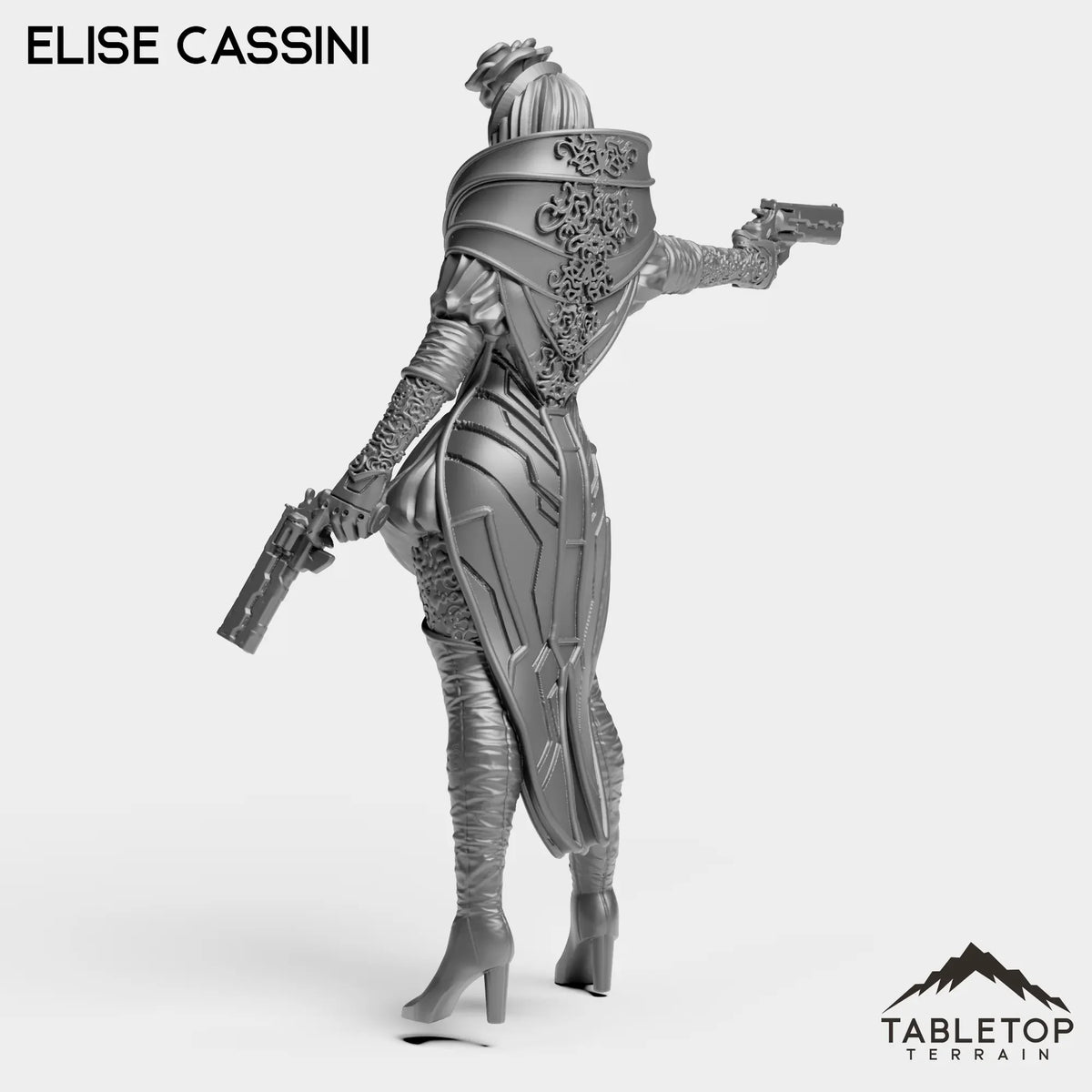 Tabletop Terrain Miniature Elise Cassini - Division Ex