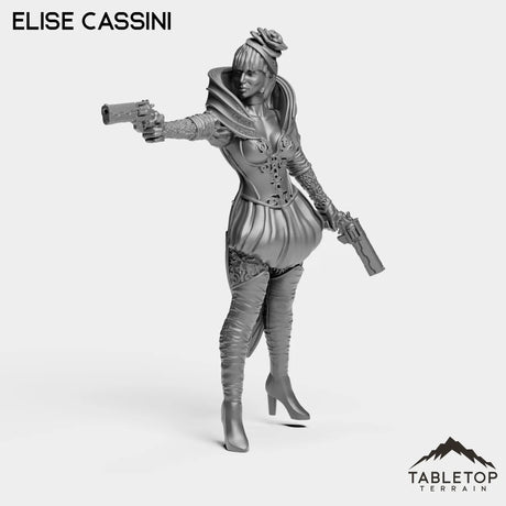 Tabletop Terrain Miniature Elise Cassini - Division Ex