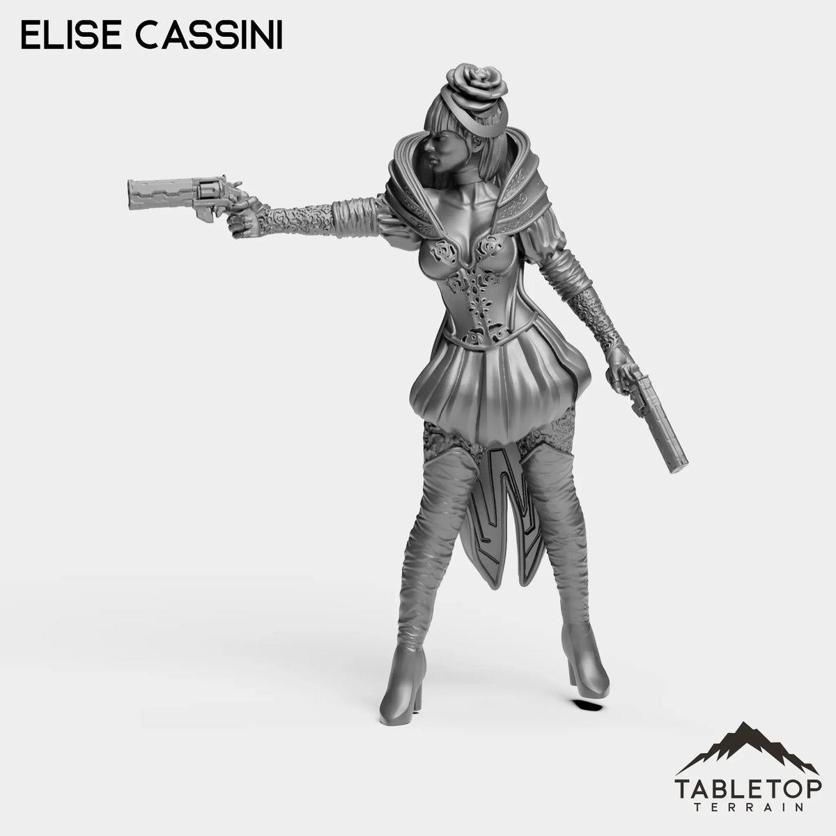 Tabletop Terrain Miniature Elise Cassini - Division Ex