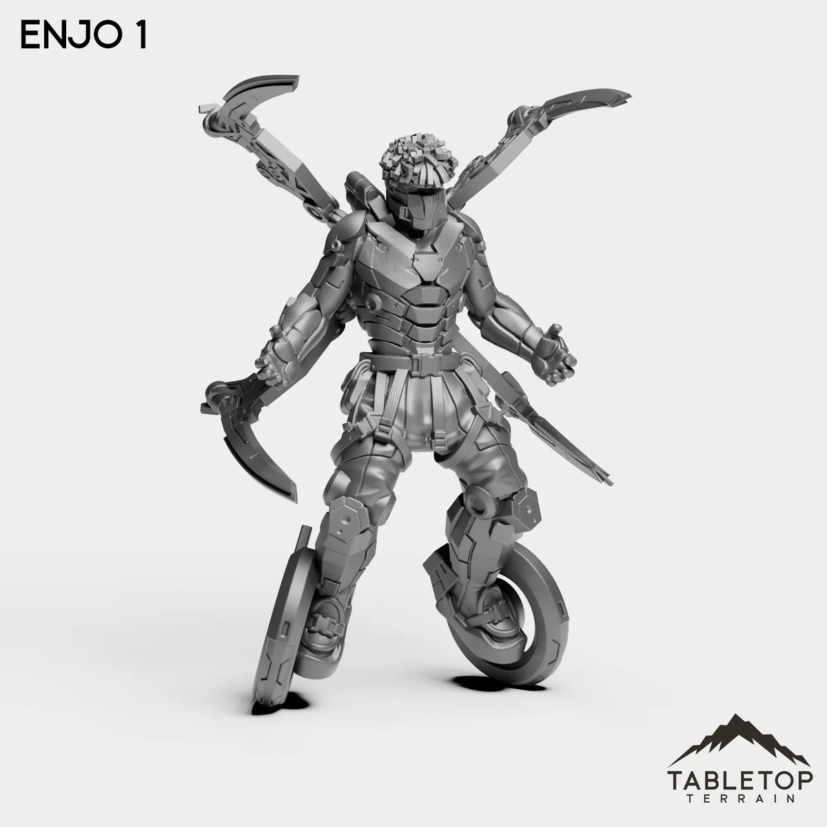 Tabletop Terrain Miniature Enjo - Human Hybrids