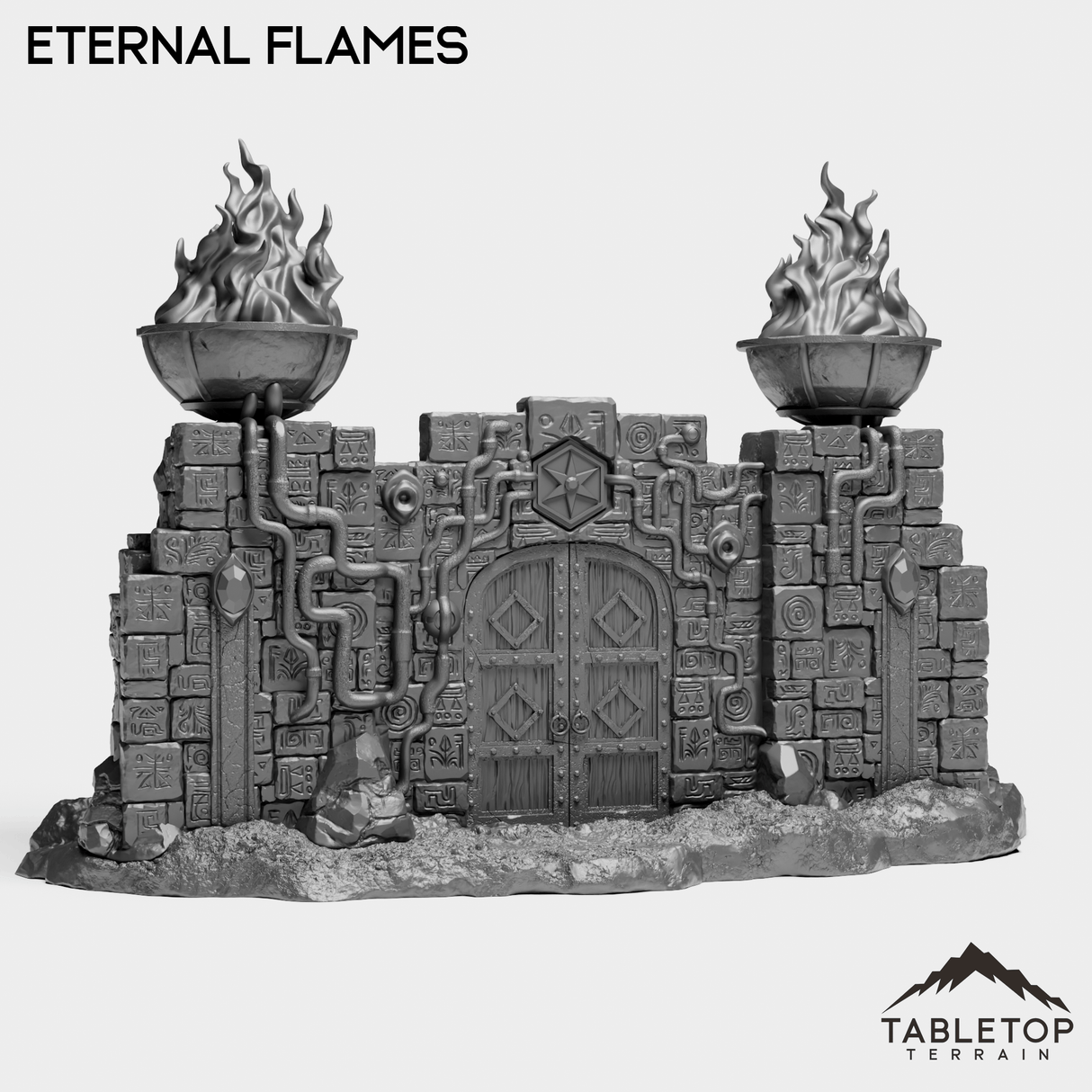 Tabletop Terrain Miniature Eternal Flames
