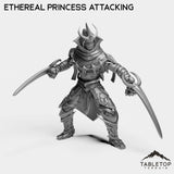 Tabletop Terrain Miniature Ethereal Princess Attacking Ethereal Princess