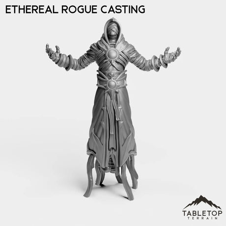 Tabletop Terrain Miniature Ethereal Rogue Casting Ethereal Rogue
