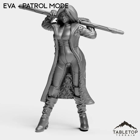 Tabletop Terrain Miniature EVA - Patrol Mode EVA - Bounty Hunters
