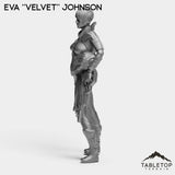 Tabletop Terrain Miniature Eva Velvet - Black Stone Commandos