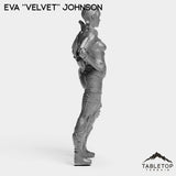 Tabletop Terrain Miniature Eva Velvet - Black Stone Commandos