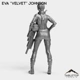 Tabletop Terrain Miniature Eva Velvet - Black Stone Commandos