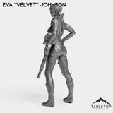 Tabletop Terrain Miniature Eva Velvet - Black Stone Commandos