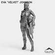 Tabletop Terrain Miniature Eva Velvet - Black Stone Commandos