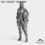 Tabletop Terrain Miniature Eva Velvet - Black Stone Commandos