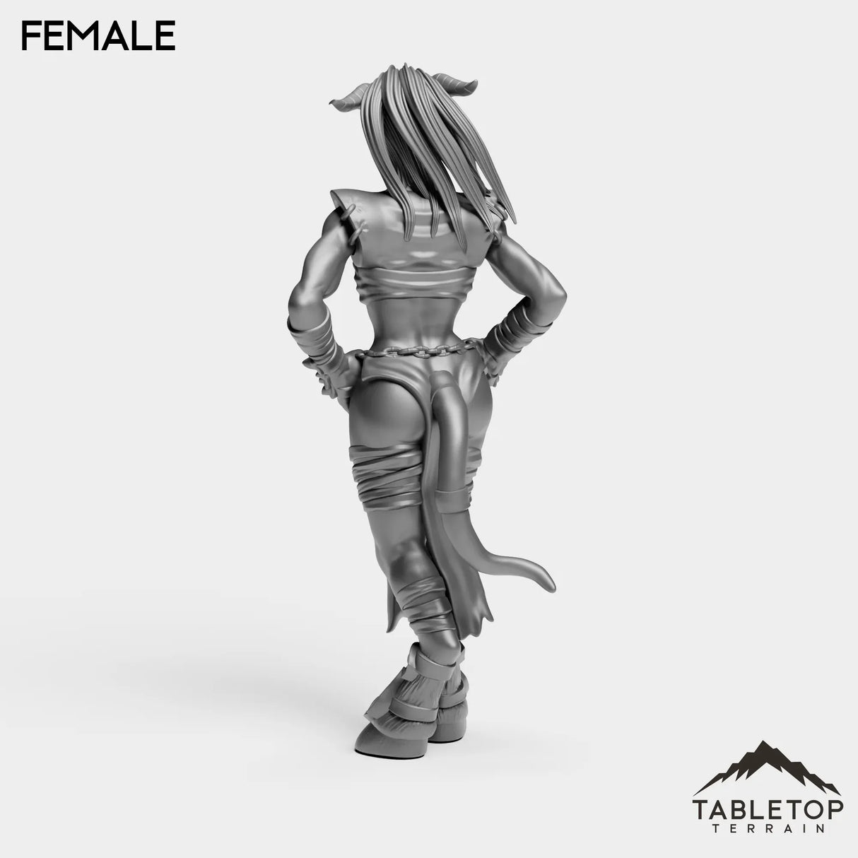 Tabletop Terrain Miniature Exiled Female