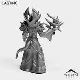 Tabletop Terrain Miniature Exiled Mage Female
