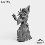 Tabletop Terrain Miniature Exiled Mage Female