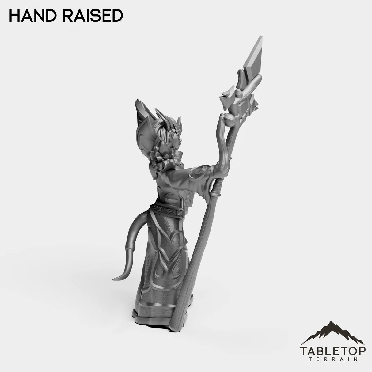 Tabletop Terrain Miniature Exiled Mage Female