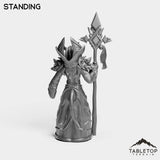 Tabletop Terrain Miniature Exiled Mage Female