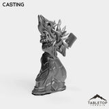 Tabletop Terrain Miniature Exiled Mage Female