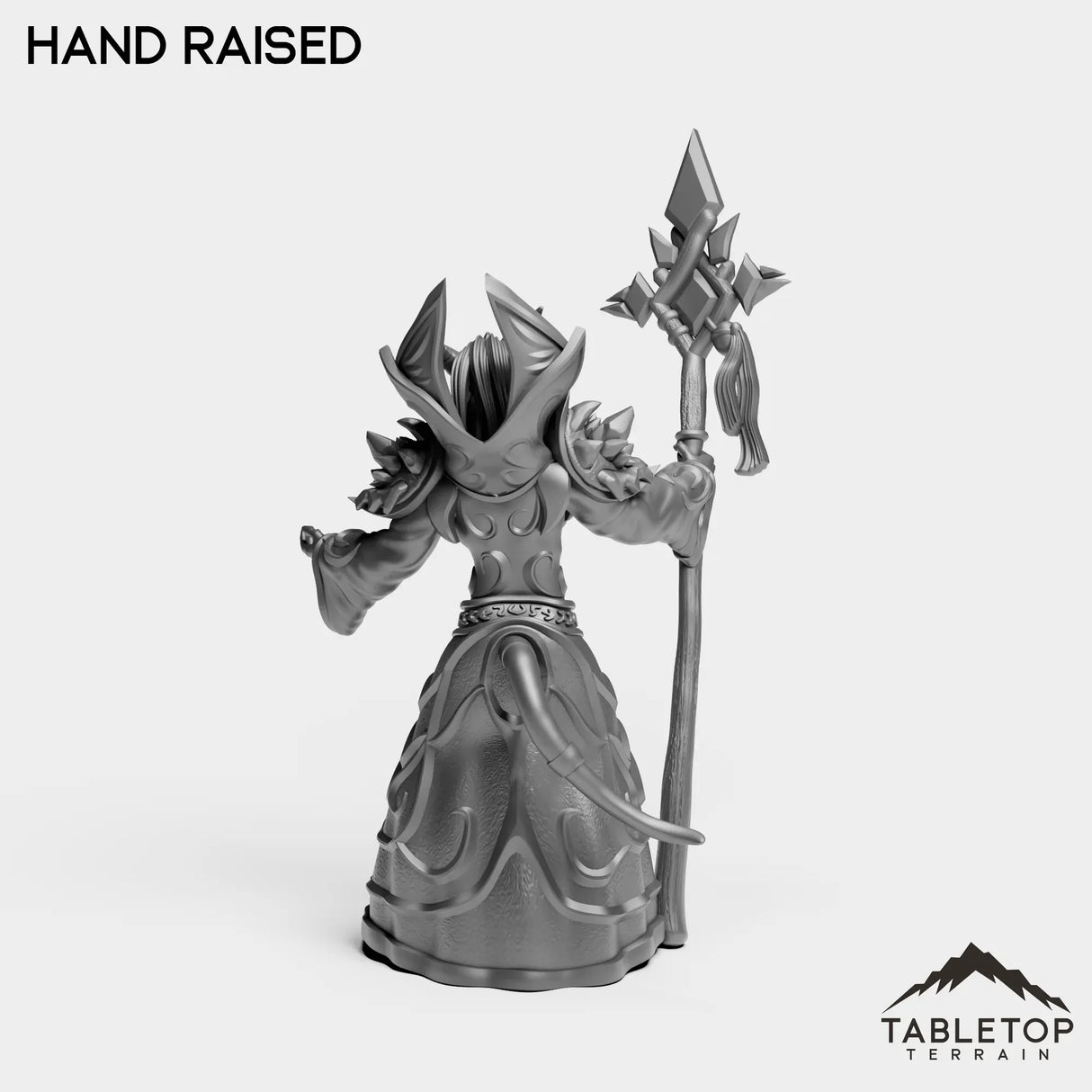 Tabletop Terrain Miniature Exiled Mage Female
