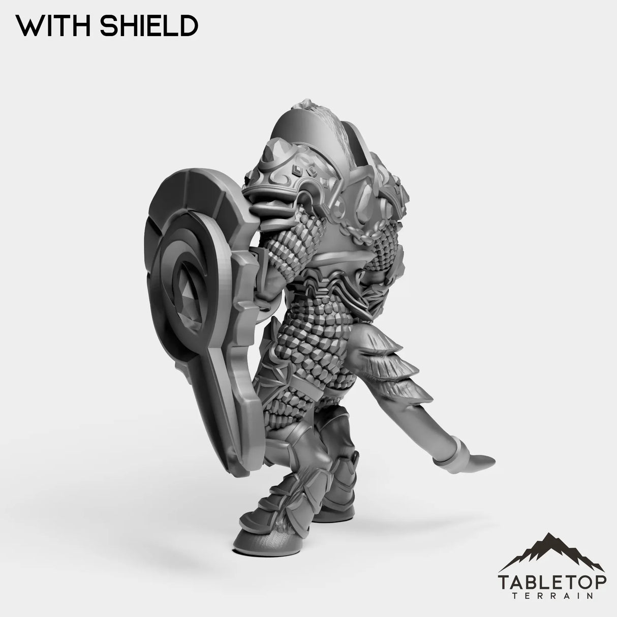Tabletop Terrain Miniature Exiled Paladin