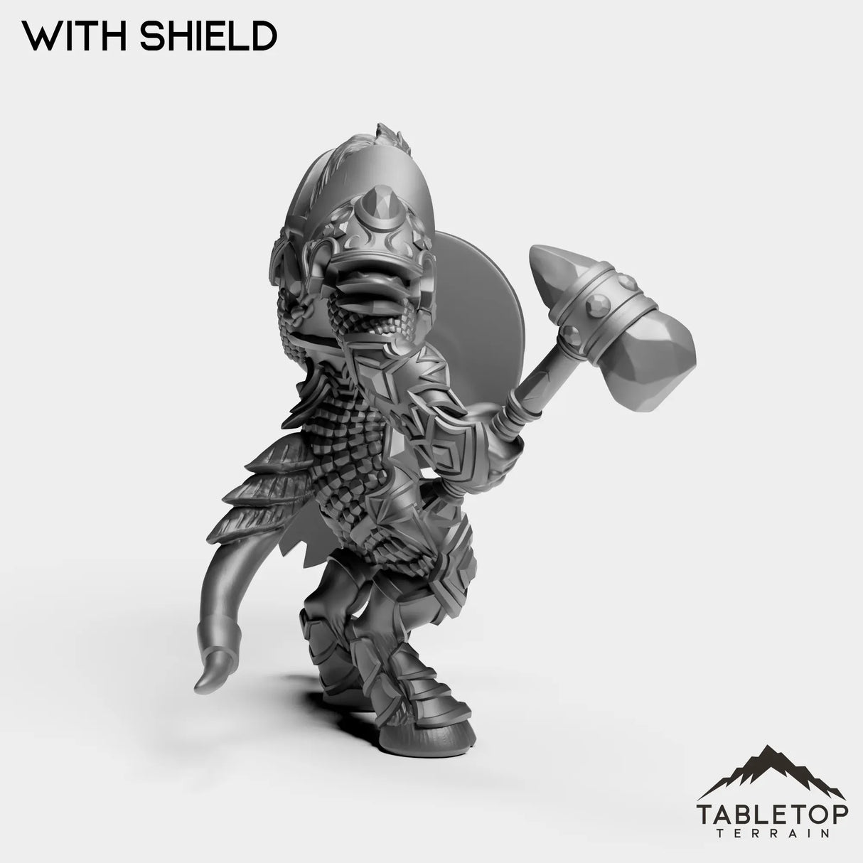 Tabletop Terrain Miniature Exiled Paladin