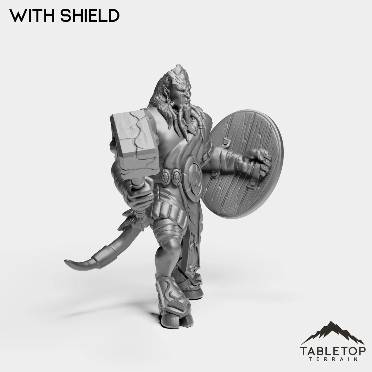 Tabletop Terrain Miniature Exiled Shaman