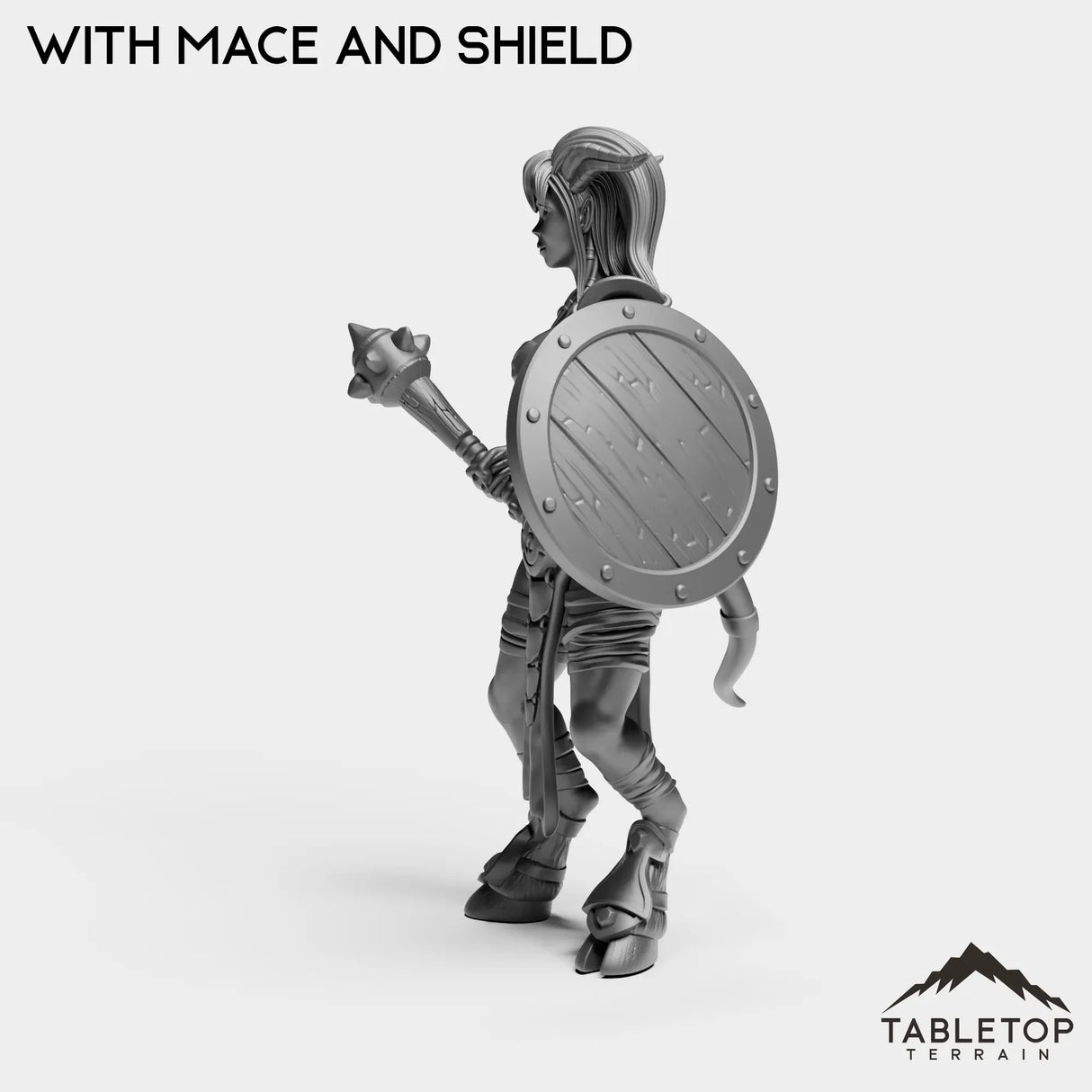 Tabletop Terrain Miniature Exiled Shaman Female
