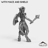 Tabletop Terrain Miniature Exiled Shaman Female
