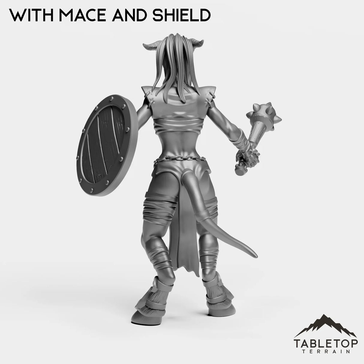 Tabletop Terrain Miniature Exiled Shaman Female
