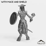Tabletop Terrain Miniature Exiled Shaman Female