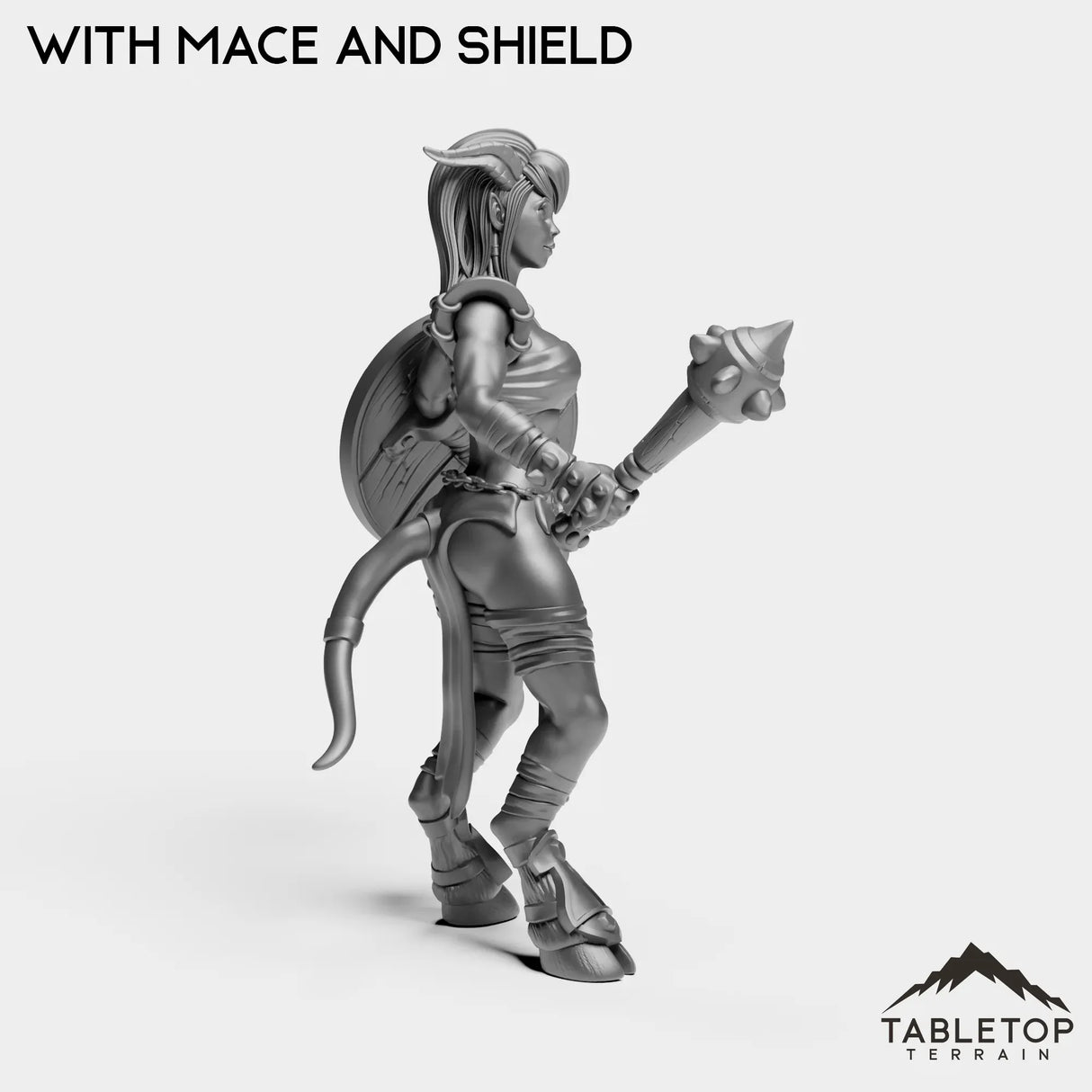 Tabletop Terrain Miniature Exiled Shaman Female