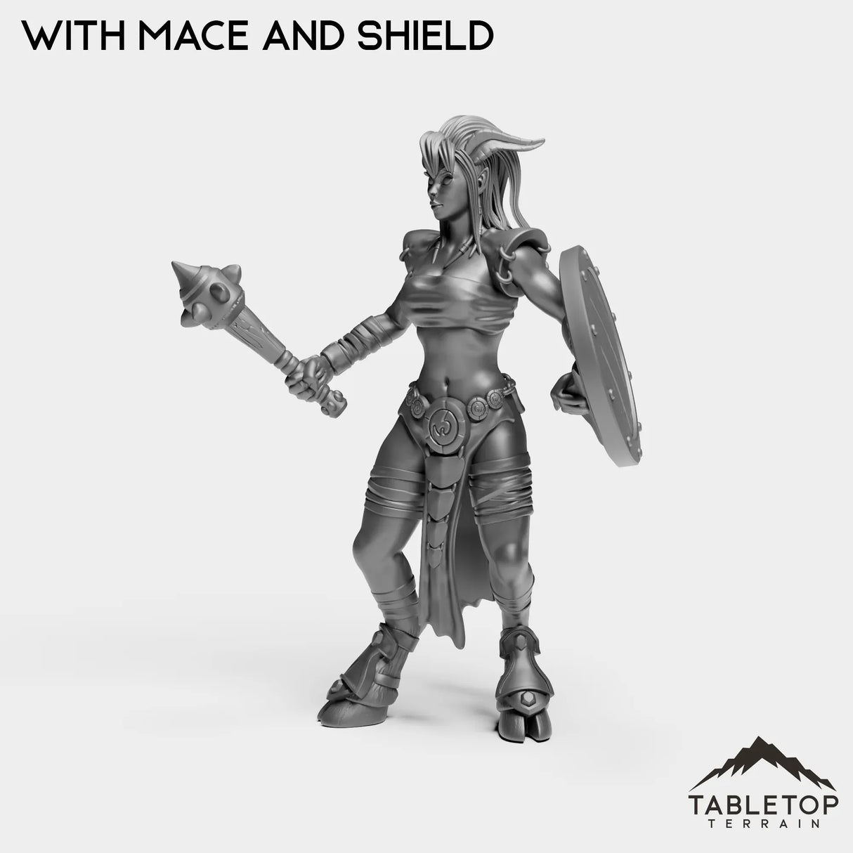 Tabletop Terrain Miniature Exiled Shaman Female